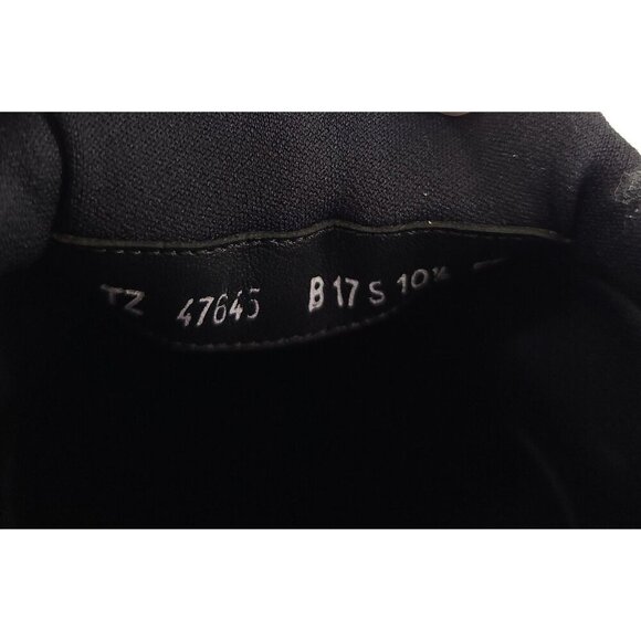 Salvatore Ferragamo Dion Slip On Sneaker Size 43.5 10.5 EE Mens Black $595 - Picture 10 of 16